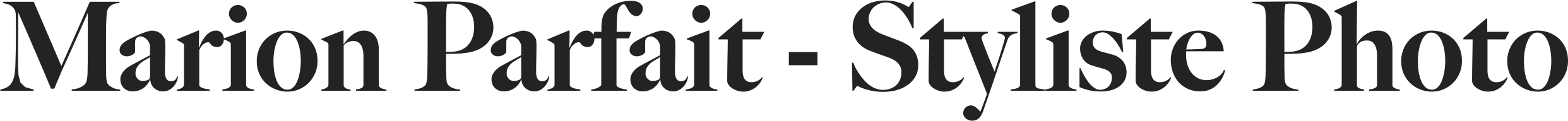Marion Parfait - Styliste Photo