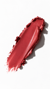 Trace de rouge à lèvres set design cosmétique pour shooting de luxe